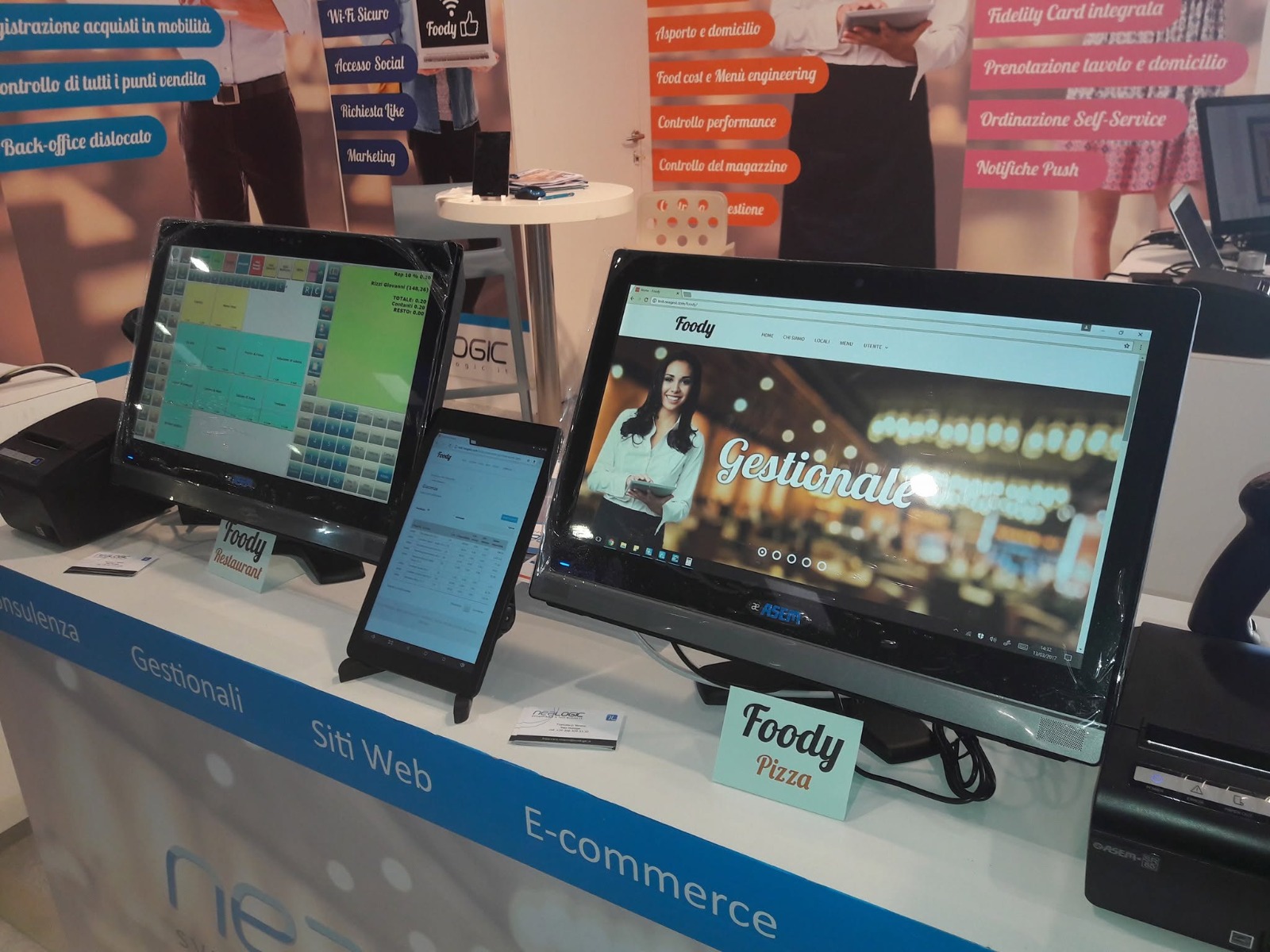 Gestionale NeaLogic con punto cassa e tablet